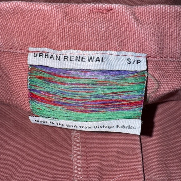 NWT-Urban Renewal vintage Mauve pink Denim Skirt-Sz S - Picture 5 of 5